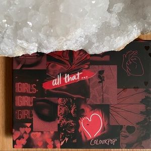 Red & Pink ColourPop Mixed Singles Palette